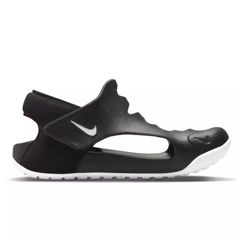 Nike Boys Kids Sunray Protect Black Shoes. Size 1.